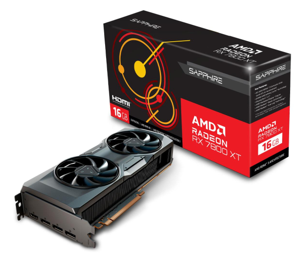 Sapphire Radeon RX 7800 XT GAMING 16GB GDDR6 - 1183113 - zdjęcie